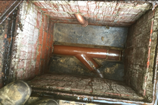 Image of a Drain that needs Maintenance