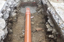 Image of new pipework